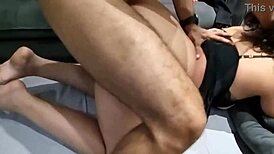 Cuckold Wife Screams While Husband Watches Her Get Fucked