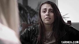 Tabooer Com - Evelyn Claire Helps Gia Derza with Intimate Touch