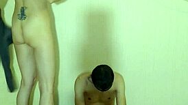 Slave on probation day 4 licks pussy to orgasm