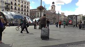 Spanish Slut Paraded In Public Streets