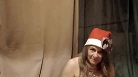 french housewife teases with strip and wand in session