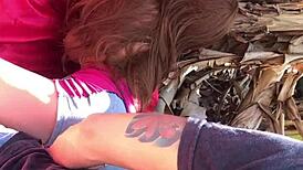 Fuck doll ass masturbation with sex toy