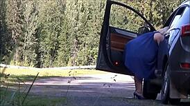 Fucked A Fellow Traveler On The Road 2