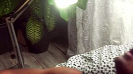 Latina Girl's First Interracial Quickie Fuck With Bodybuilder Roommate