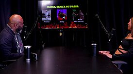 morena rips clothes in wild stripper show, flashing big tits 😍