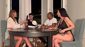 Did our board game night turn into a wild orgy with all friends?