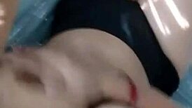 Boyfriend Plays With Huge Natural Tits Intensely