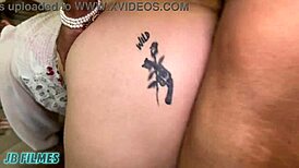 Obedient husband cleans house then rides her wet pussy.