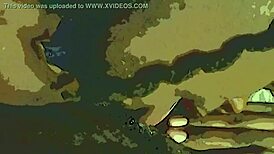 Ebony amateurs team up with dildo and tongue on wet pussy