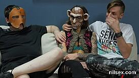 nasty cutie was brought in butt hole nuthouse for uninhibited therapy