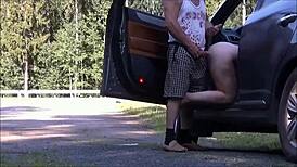 Fucked A Fellow Traveler On The Road 2