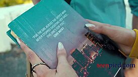 What he's been dreaming of: office sex with a teen 18+ bodybuilder babe! 😍