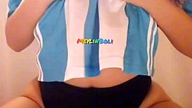 Argentina Homemade Babe Sends Her Touching Video