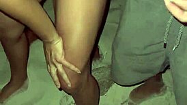 Belinha's Passionate Quest for Cocks Leads to Beach Doggie Orgasms