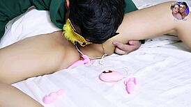 Lick my pussy, bro, it's so wet and ready