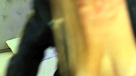 Blonde Babe With Big Tits Rides Dildo Hard!