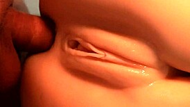 nice pussy i love it so much in close-up fuck doll action