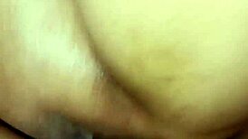 Indonesian couple enjoys intimate moments while shopping at the warung