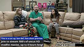 uh, freshman like daisy bean gets mandatory hitachi orgasm from doctor-tampa in hospital with vibrator close-up