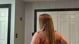 Wife Strips Naked to Music in Homemade Video