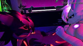 uhh my first time as a furry in vrchat felt kinda awkward but fun