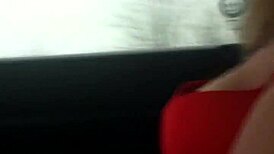 Aussiefox Teasing Truckers With Tits And Flashing