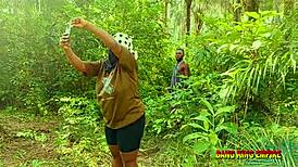 Amateur BBW Babe Outdoor Sex