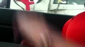 Aussiefox Teasing Truckers With Tits And Flashing