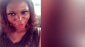 Amateur Ebony Babes Engage in Rough Lesbian Pussy Licking