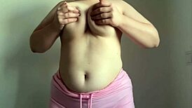 I Need Help Stretching My Big Ass And Tits For Daddy's Big Cock