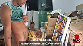 Casada Craving the Neighbor's Huge Cock for Intense Interracial Action