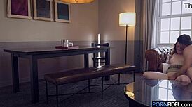 Yaya Gingersnatch enjoys rough maledom sex with deepthroat and wet beaver