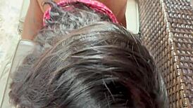 WIFE CAUGHT GIVING ASS TO HUSBAND'S FRIENDS!