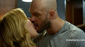 Cute TS Ariel Demure Conjures Lover Cliff Jensen To Fuck Her Tight Ass In Library.