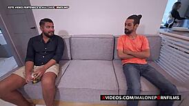 Curvy Wife Paola Stone Gets Fucked By Buddies While Husband's Away!