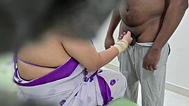 Indian Bhabhi Jerks Neighbor’s Dick in Hot Massage Session!