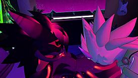 uhh my first time as a furry in vrchat felt kinda awkward but fun