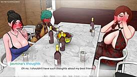 Busty Milf Stepmom with Huge Tits in Devine Heel 03 3D Porn Game Scene