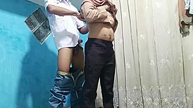 STUDENT FUCKS TEACHER AT HOME