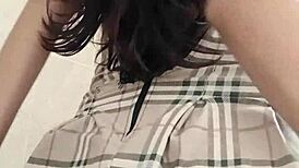 I'M Masturbating In The Shower And Getting Caught By That College Girl