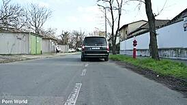 Slutty suspect Sladyen Skaya takes a double penetration pounding with anal and cum in mouth at the police station.