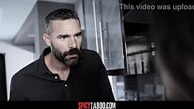 Italian house maid has reality encounter with pervy boss