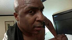 that ass ain't phat, that ass is fat with mizz luvli black and rock the icon blowjob and cum