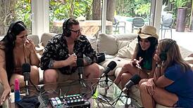 cruzn with abi james and sunni daize 😜