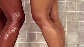 Donna Red licks Brown Sugar's pussy