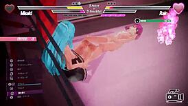 Intense Lesbian Battle 2: Pussy Licking And Scissoring Action