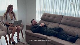 Big Ass Psychologist Attends Cuckold Patient