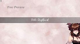 Drooling over big cock with face fucking and blowjob