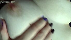 Blanca shows off her big tits and ass in lingerie, ready for pussy play!