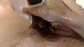 I massage my big cock in pov